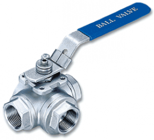 3 way BSP Ball Valve