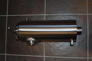 Stainless Steel Hygienic Jacketed 90deg Filter