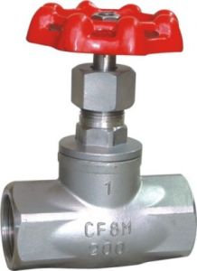 Stainless Steel Globe Valve threaded BSP dimensions