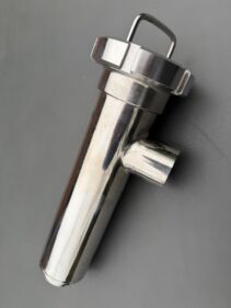 2" Stainless Steel 90deg Filter Strainer Hygienic Sanitary 316L