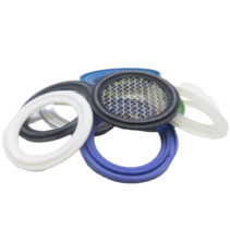 Tri Clamp Seals Gaskets to BS4825 EPDM, PTFE Envelope, PTFE Solid, Viton, Mesh.
