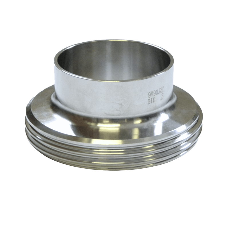 DIN Weld Male Part Din11851 Imperial & Metric 316