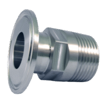 Tri Clamp Ferrule x BSP Adaptors Male & Female 316